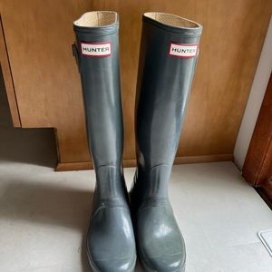 Hunter Boots - Size 8